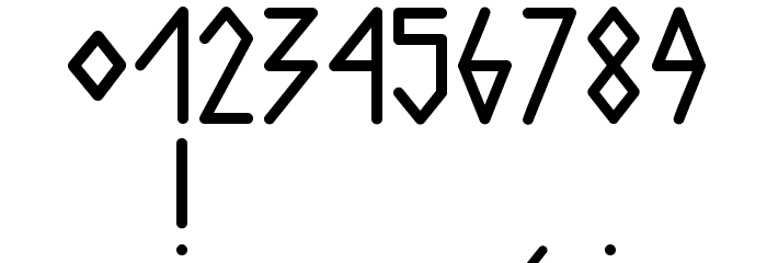 Comic Runes Font OTHER CHARS