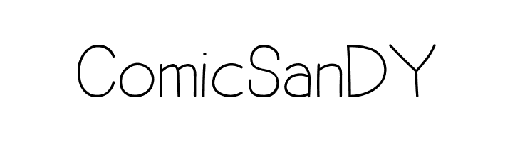 Comic San DY  font caratteri gratis