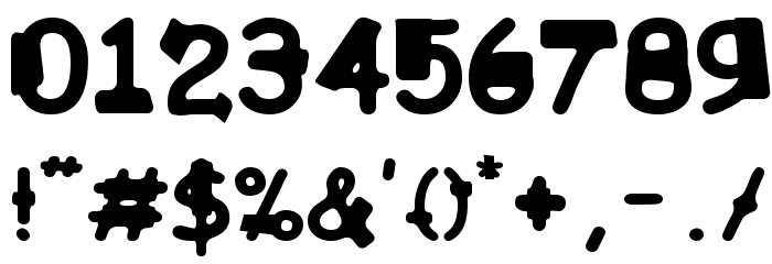 Comic Sandchez Font OTHER CHARS