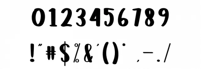 Comic Series Font OTHER CHARS