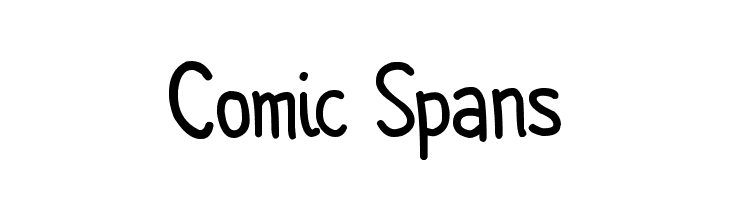 Comic Spans Font