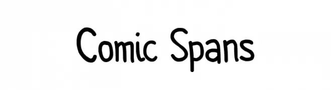 Comic Spans  Descarca Fonturi Gratis