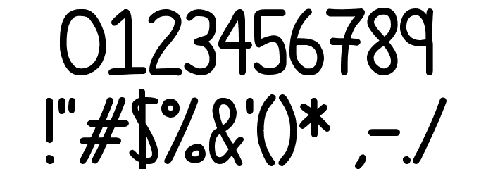 Comic Spans Font OTHER CHARS