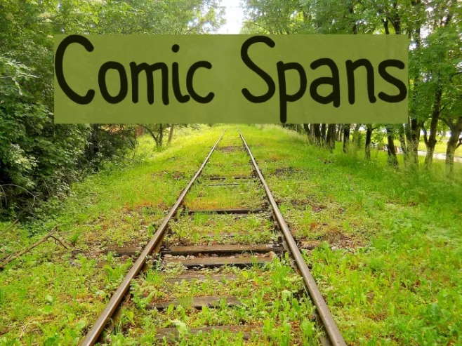 Comic Spans Example 2