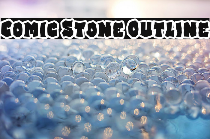 Comic Stone Outline Example 2