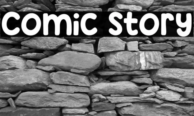 Comic Story Font examples