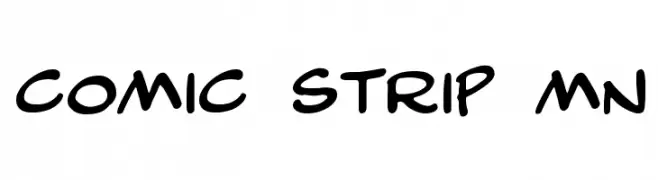 Comic Strip MN  免费字体下载