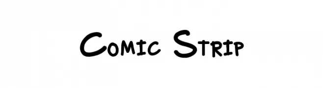 Comic Strip  les polices de caractères gratuit tlcharger