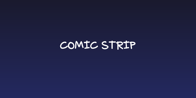 Comic Strip Social Header