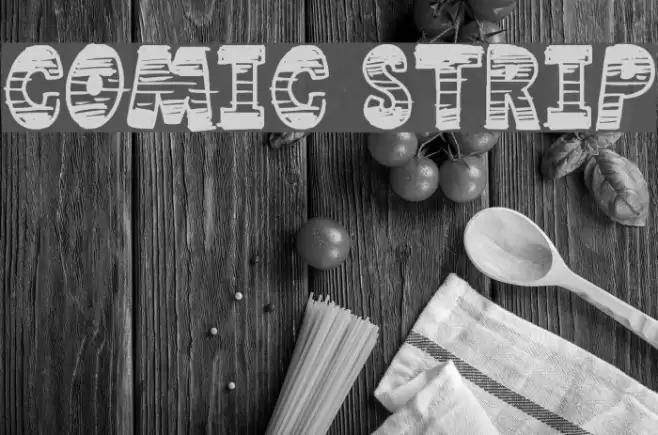 Comic Strip Polices examples