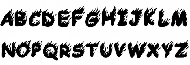 Comic Tragedy Base Шрифта ВЕРХНИЙ