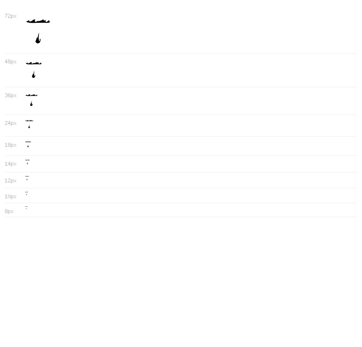 Comic Tragedy Flames Waterfall