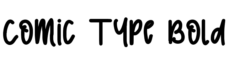 Comic Type Bold  Frei Schriftart Herunterladen