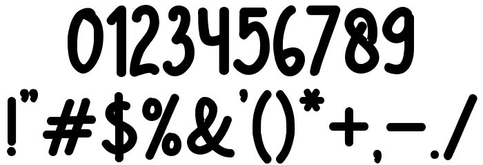 Comic Type Bold Font OTHER CHARS