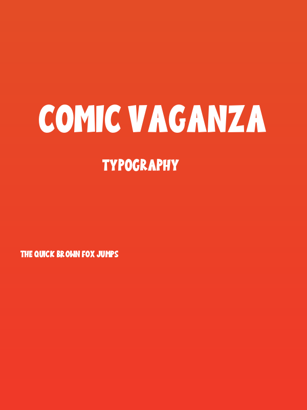 Comic Vaganza Poster