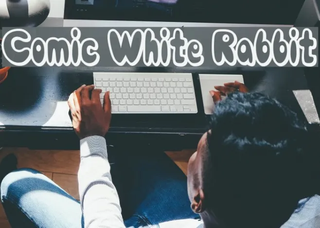 Comic White Rabbit Example 2