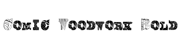Comic Woodwork Bold  フリーフォントのダウンロード