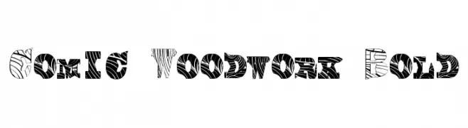 Comic Woodwork Bold  Frei Schriftart Herunterladen