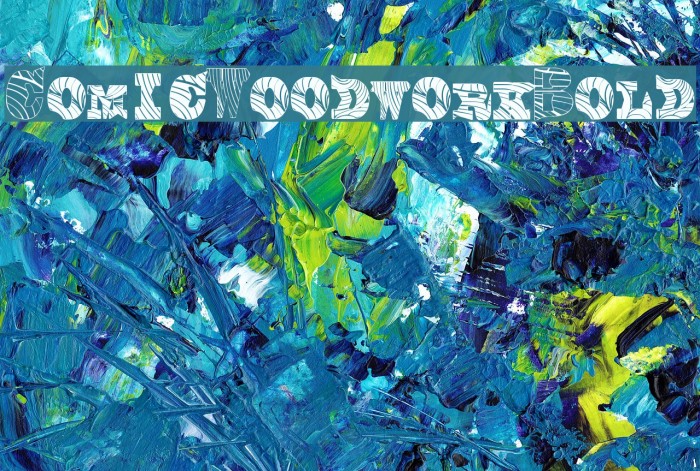 Comic Woodwork Bold Example 2