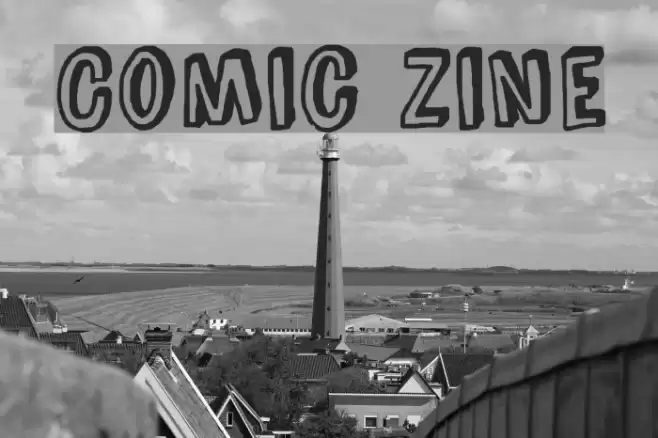 Comic Zine Font examples