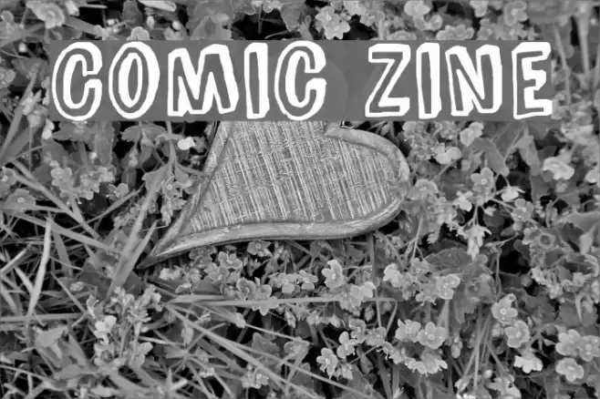 Comic Zine Font examples
