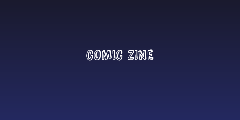 Comic Zine Social Header