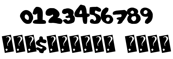 ComicBubble Font OTHER CHARS