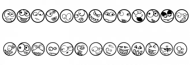 ComicFaces Fuentes MINÚSCULAS