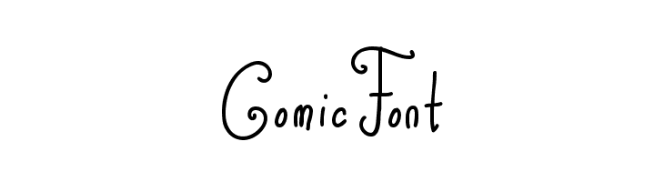 ComicFont  नि: शुल्क फ़ॉन्ट्स डाउनलोड