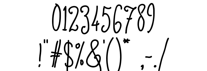 ComicFont Font OTHER CHARS