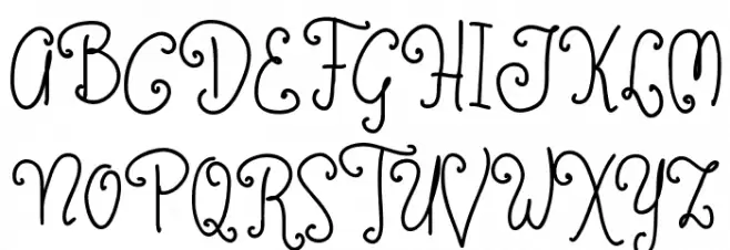 ComicFont Polices MAJUSCULES