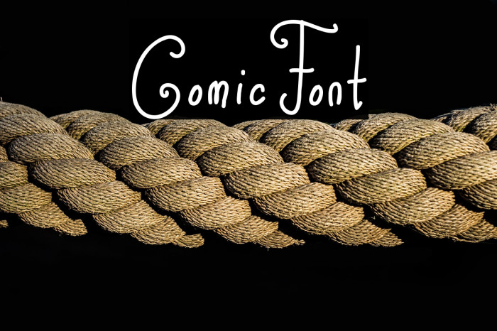 ComicFont Example 1