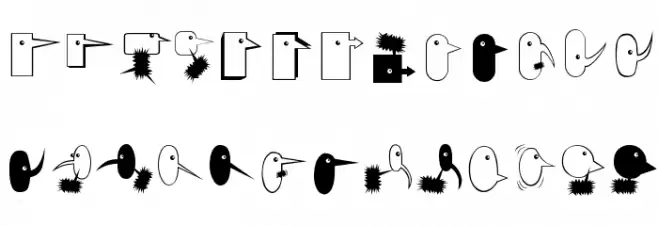 ComicHeadsBeings Fonte MAIÚSCULAS