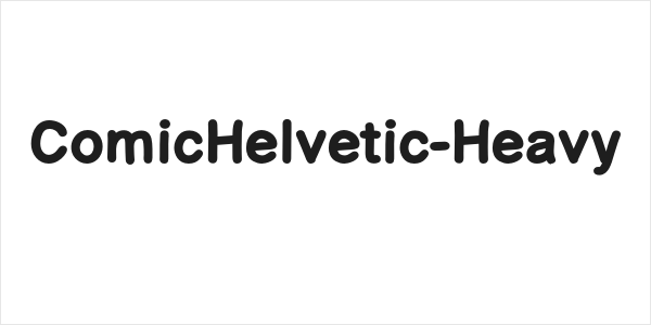 ComicHelvetic-Heavy Logo