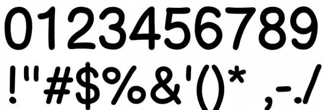 ComicHelvetic-Light Font OTHER CHARS