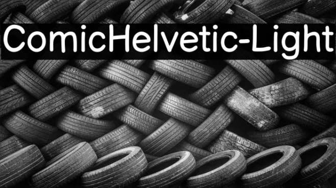 ComicHelvetic-Light Example 2