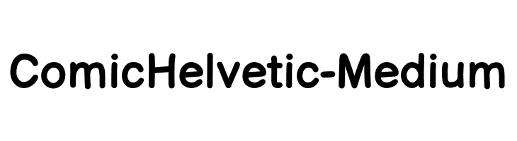 ComicHelvetic-Medium Font