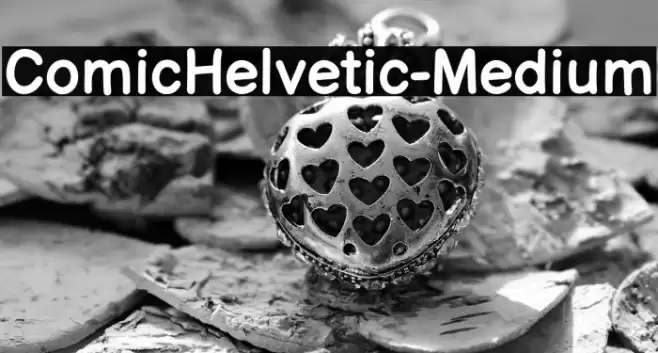 ComicHelvetic-Medium Font examples