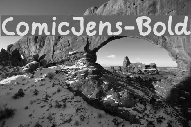 ComicJens-Bold Font examples