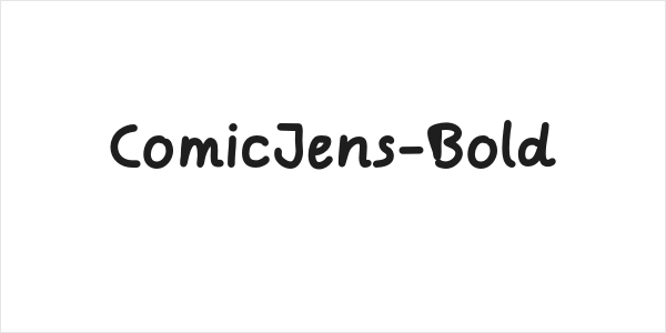 ComicJens-Bold Logo