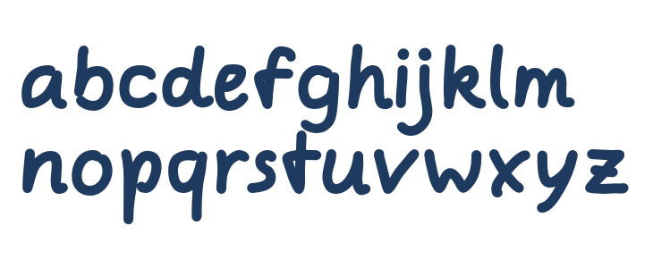 ComicJens-Bold Lowercase