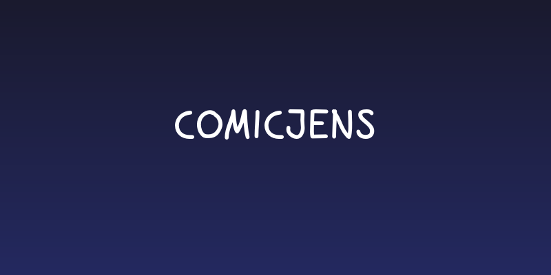 ComicJens Social Header