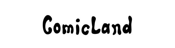 ComicLand  Frei Schriftart Herunterladen