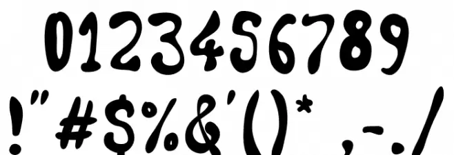 ComicLand Font OTHER CHARS