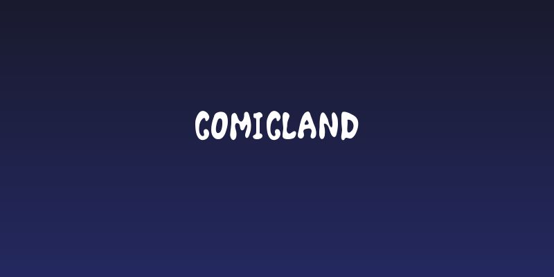 ComicLand Social Header