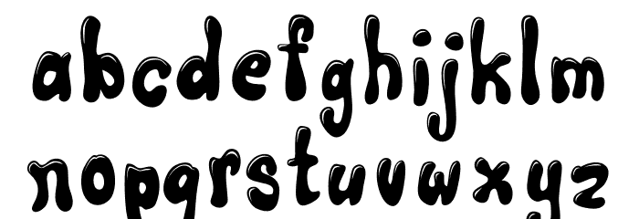 ComicLandHighlight Font LOWERCASE