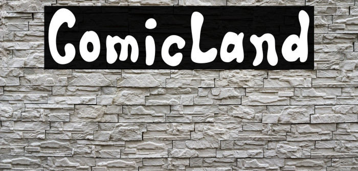 ComicLand Font examples
