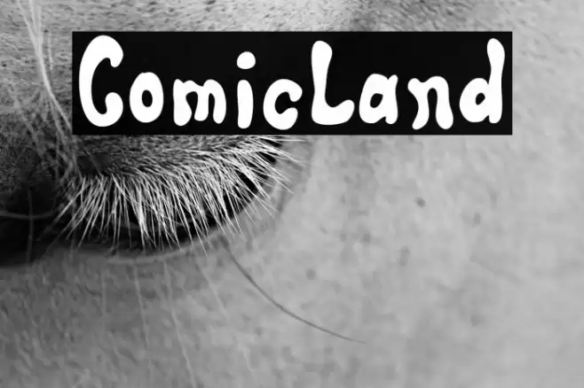 ComicLand Font examples