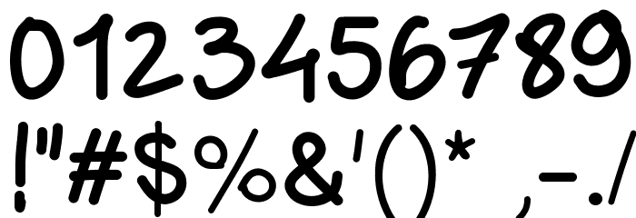 ComicNeueSansID Font OTHER CHARS