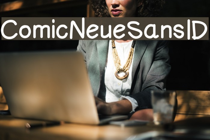 ComicNeueSansID Font examples